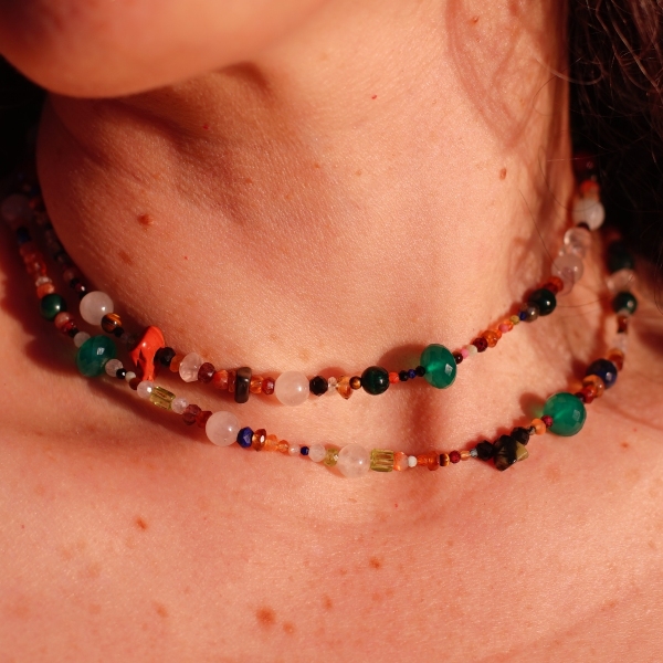 Collar Multicolor 75cm
