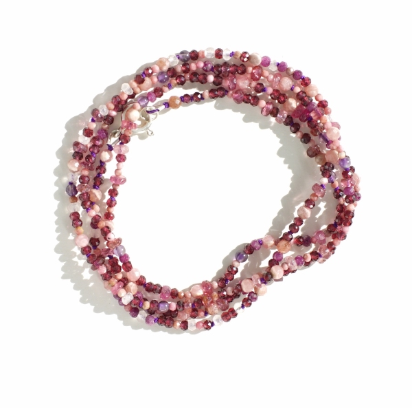 Collar Rosado 75cm
