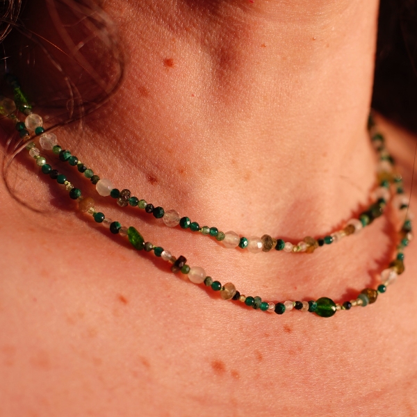 Collar Verde 75cm